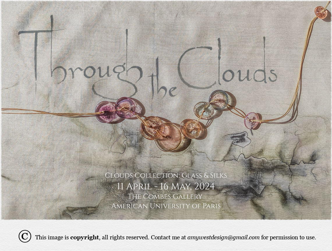 Through the Clouds by Amy West is exhibiting at the American Univserity of Paris